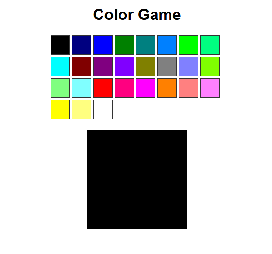 Color Game Screenshot