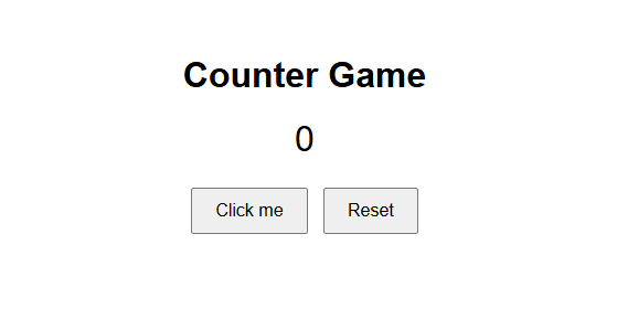 Counter Game Screenshot