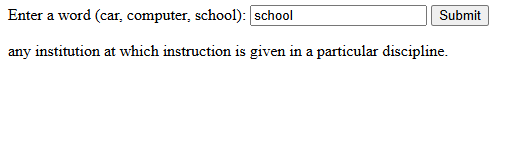 Dictionary Game Screenshot